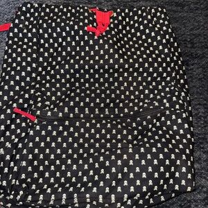 Claire’s Black Skull Print backpack